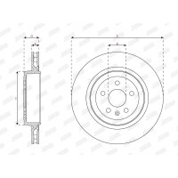 JURID 563661JC-1 Bremsscheibe