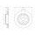 JURID 563661JC-1 Bremsscheibe