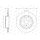 JURID 563661JC-1 Bremsscheibe