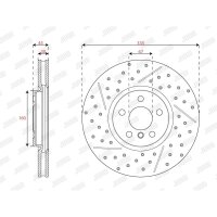 JURID 563666JC-1 Bremsscheibe