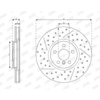 JURID 563666JC-1 Bremsscheibe