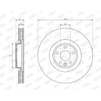JURID 563695JC-1 Bremsscheibe
