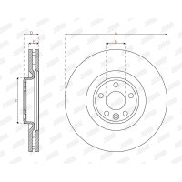 JURID 563695JC-1 Bremsscheibe