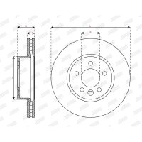 JURID 563749JC-1 Bremsscheibe