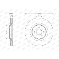 JURID 563858JC-1 Bremsscheibe