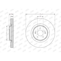 JURID 563858JC-1 Bremsscheibe