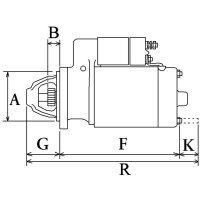 HC-Cargo F 032 116 259 Starter