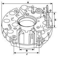HC-Cargo F 032 130 603 Gleichrichter, Generator