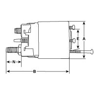 HC-Cargo F 032 235 496 Magnetschalter, Starter