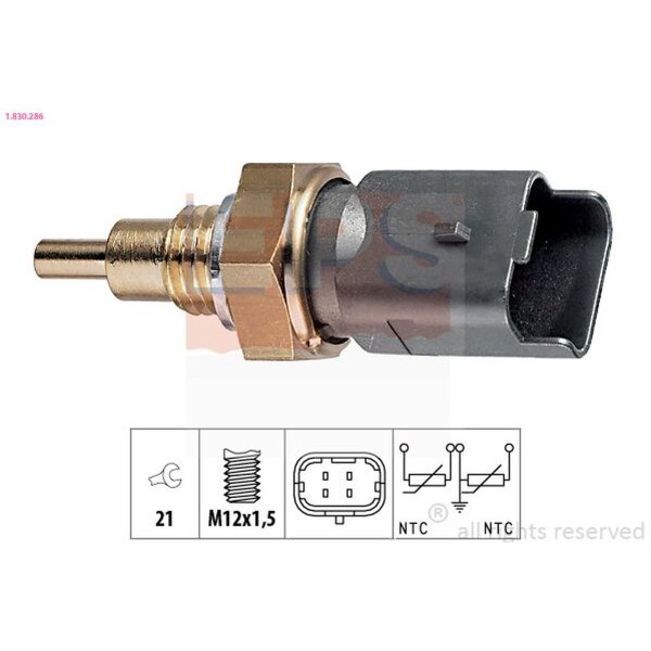 EPS 1.830.286 Sensor, Kühlmitteltemperatur