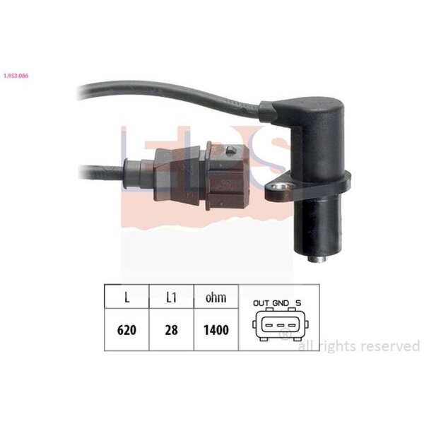 EPS 1.953.086 Sensor, Nockenwellenposition