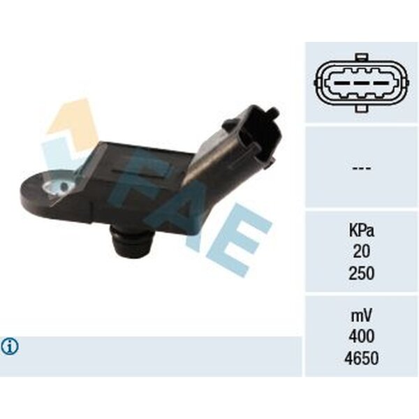 FAE 15019 Sensor, Saugrohrdruck