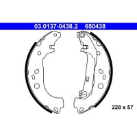 ATE 03.0137-0438.2 Bremsbackensatz