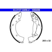 ATE 03.0137-0456.2 Bremsbackensatz