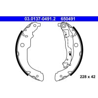 ATE 03.0137-0491.2 Bremsbackensatz