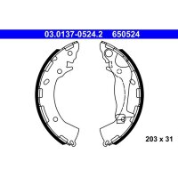 ATE 03.0137-0524.2 Bremsbackensatz