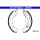 ATE 03.0137-0524.2 Bremsbackensatz