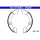ATE 03.0137-3038.2 Bremsbackensatz, Feststellbremse