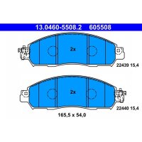 ATE 13.0460-5508.2 Bremsbelagsatz, Scheibenbremse