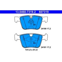ATE 13.0460-7319.2 Bremsbelagsatz, Scheibenbremse