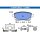 ATE 13.0470-2652.2 Bremsbelagsatz, Scheibenbremse