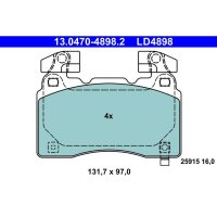 ATE 13.0470-4898.2 Bremsbelagsatz, Scheibenbremse