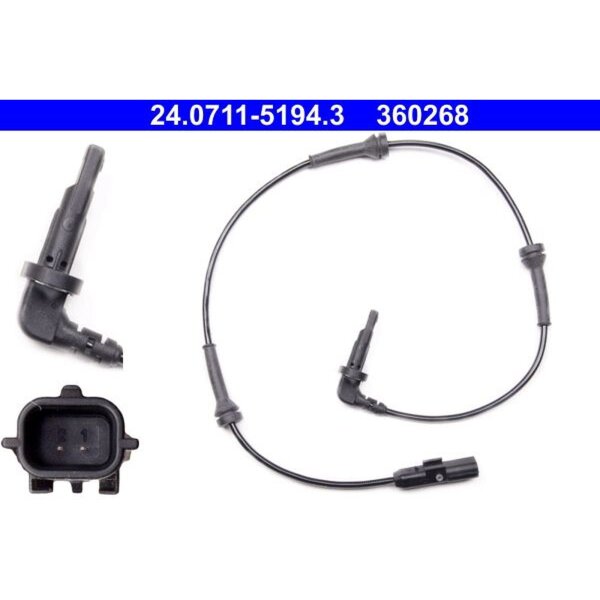 ATE 24.0711-5194.3 Sensor, Raddrehzahl
