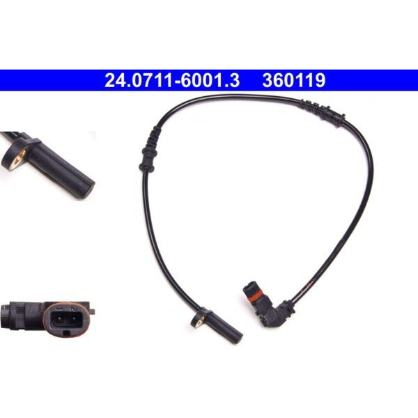ATE 24.0711-6001.3 Sensor, Raddrehzahl