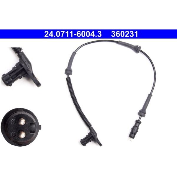 ATE 24.0711-6004.3 Sensor, Raddrehzahl