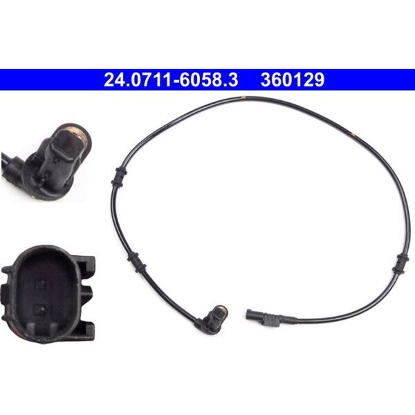 ATE 24.0711-6058.3 Sensor, Raddrehzahl