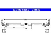 ATE 83.7849-0235.3 Bremsschlauch