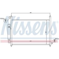 NISSENS 940064 Kondensator, Klimaanlage