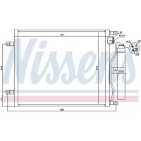 NISSENS 940069 Kondensator, Klimaanlage