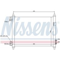 NISSENS 940078 Kondensator, Klimaanlage
