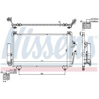 NISSENS 940165 Kondensator, Klimaanlage