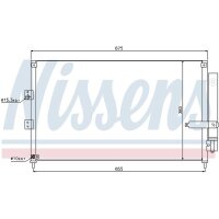 NISSENS 940197 Kondensator, Klimaanlage