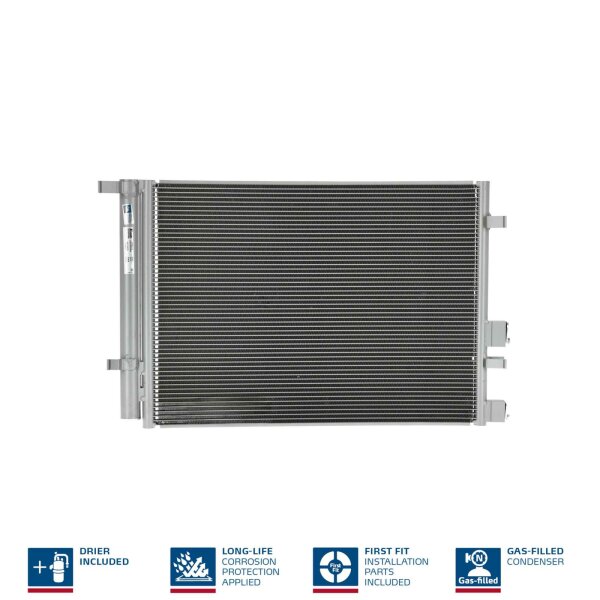 NISSENS 940221 Kondensator, Klimaanlage