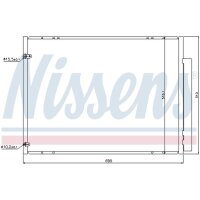 NISSENS 940298 Kondensator, Klimaanlage