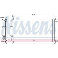 NISSENS 940382 Kondensator, Klimaanlage