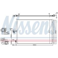 NISSENS 940412 Kondensator, Klimaanlage