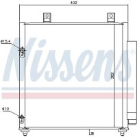 NISSENS 940447 Kondensator, Klimaanlage