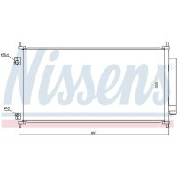 NISSENS 940448 Kondensator, Klimaanlage