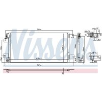 NISSENS 940460 Kondensator, Klimaanlage