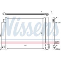 NISSENS 940624 Kondensator, Klimaanlage
