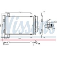 NISSENS 940635 Kondensator, Klimaanlage