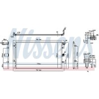NISSENS 940902 Kondensator, Klimaanlage