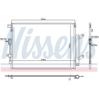 NISSENS 940934 Kondensator, Klimaanlage