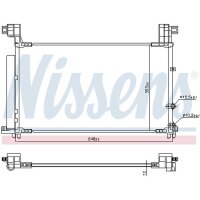 NISSENS 941149 Kondensator, Klimaanlage