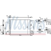 NISSENS 941194 Kondensator, Klimaanlage