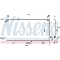 NISSENS 941219 Kondensator, Klimaanlage